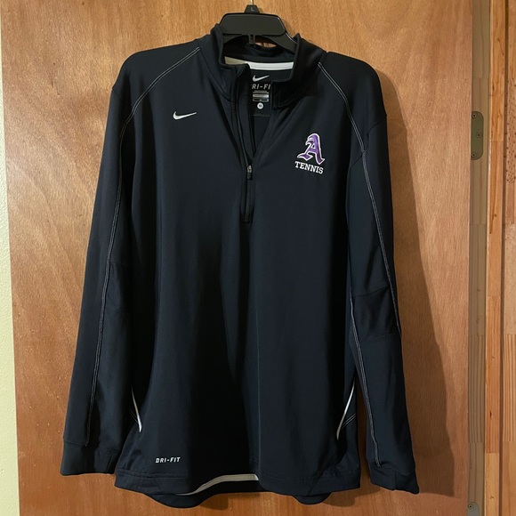 Nike Amherst Dri-Fit pullover Sports Jacket with short zip (OLCC) - Picture 1 of 7